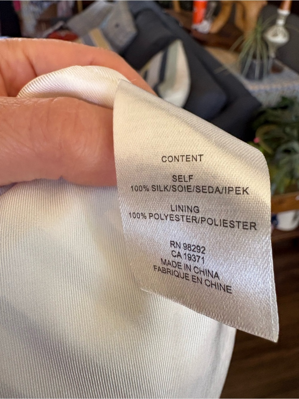 TIBI Silk Stripe Avant Garde Quiet Luxury Skirt 4 - Picture 7 of 8